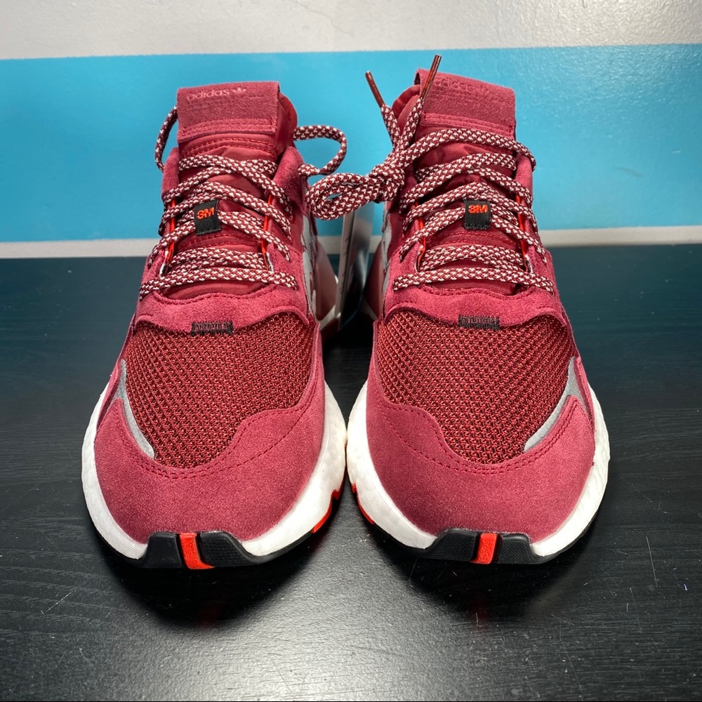 NEW Adidas nite jogger 3m shoes - Picture 2 of 12